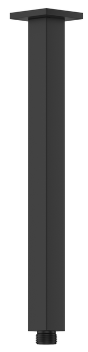 Cresta 300mm Ceiling Arm Black - RP-300-S-BLK