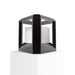 Buy Pillar & Pedestal Lights Australia RUBIK Exterior Pillar Mount LED Light Black 20W 3000K IP65 - RUBIK1