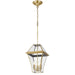 Buy Outdoor Pendant Lights Australia Rye 27 3 Light Pendant Brass & Clear - RYE PE27-BRS