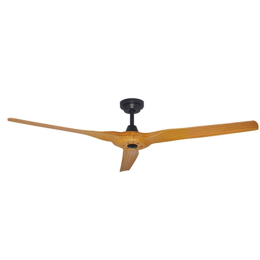 Buy DC Ceiling Fans Australia Radical 3 DC Ceiling Fan 60" Black Bamboo Polymer Blade - R324