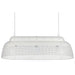 Buy Pendant Lights Australia Riva Long 3 Light Perforated Iron Dome Pendant- Matt White - ZAF10335
