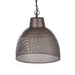 Buy Pendant Lights Australia Riva 1 Light Perforated Iron Dome Small Pendant Antique Copper - ZAF10105