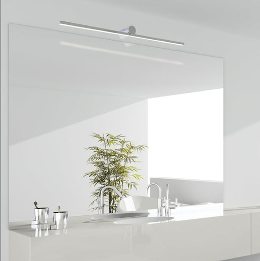 Buy Bathroom Vanity Lights Australia Roka LED Bathroom Vanity Light 23W Chrome Metal 4000K - ROKA23WLEDCH