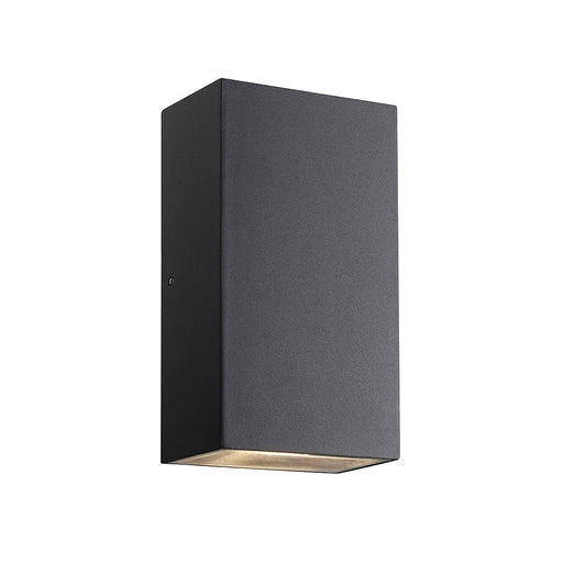 Buy Up / Down Wall Lights Australia Rold Square Up / Down Wall Light Black Metal 3000K - 84151003