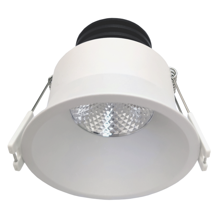 Buy Recessed LED Downlights Australia Unifit Fixed Recessed LED Downlight 10W White Aluminium 3 CCT - S9008TC2WH