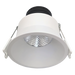 Buy Recessed LED Downlights Australia Unifit Fixed Recessed LED Downlight 10W White Aluminium 3 CCT - S9008TC2WH