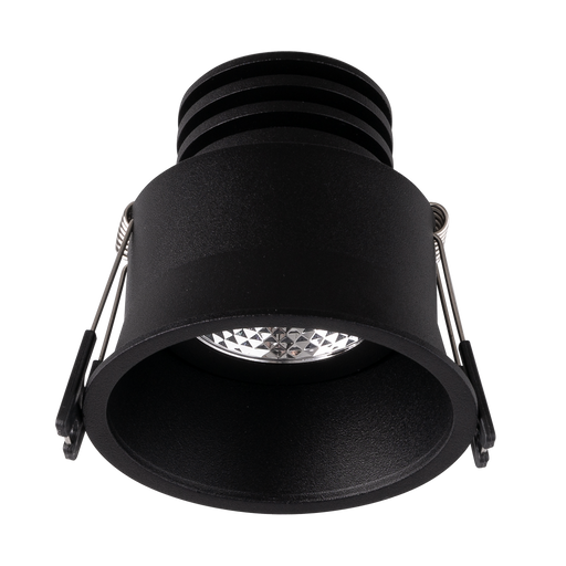 Buy Recessed LED Downlights Australia Unifit Center Tilt Recessed LED Downlight 10W Black Aluminium 3 CCT - S9009TC2BK