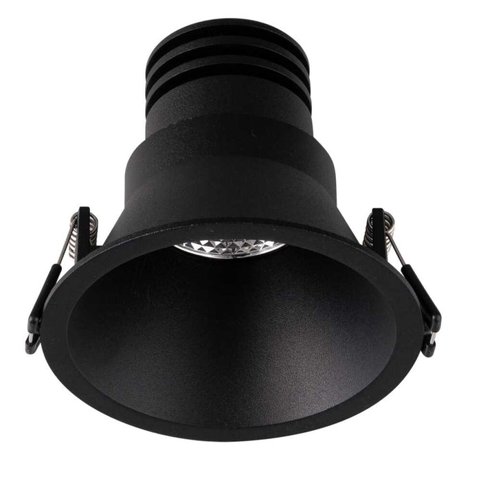 Buy Recessed LED Downlights Australia Unifit Recessed LED Downlight W102mm 10W Black Aluminium 3 CCT - S9011TC2BK