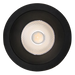 Buy Recessed Downlights Australia COOLUM PLUS S9068 Round Dimmable LED Downlight Black 9W TRI Colour - S9068TC/BK
