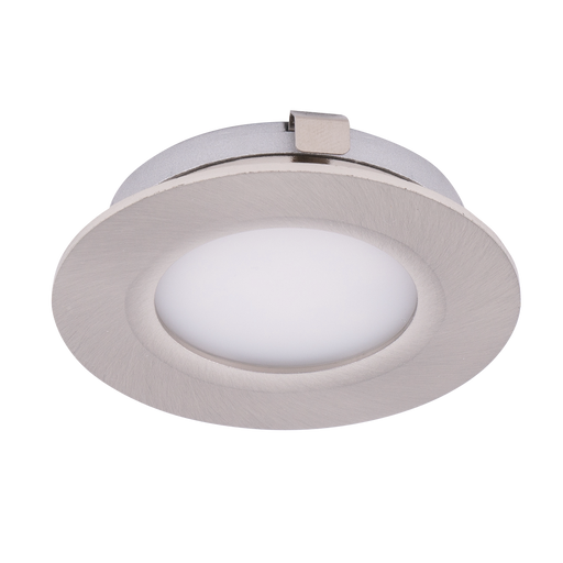Buy Recessed LED Downlights Australia Anova Recessed LED Downlight 12V DC 4W Satin Nickel Aluminium 4000K - S9105CW/SN