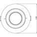Buy Recessed LED Downlights Australia Ecostar II Recessed LED Downlight 10W White Aluminium 3 CCT - S9146TC2WH