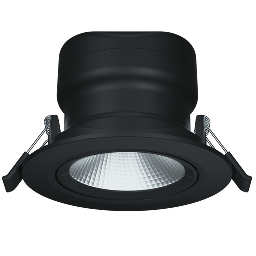 Buy Recessed LED Downlights Australia Coolum Recessed LED Downlight 6W Black Aluminium 3 CCT - S9167TC/BK