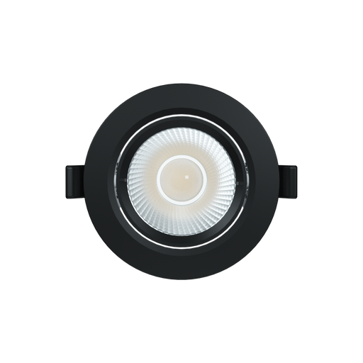 Buy Recessed LED Downlights Australia Coolum Recessed LED Downlight 9W Black Aluminium 3 CCT - S9168TC/BK