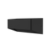 Buy Up / Down Wall Lights Australia LOUNGE III S9327 Architectural Exterior LED Wall Light Black 18W 5000K - S9327/300NDL/BK