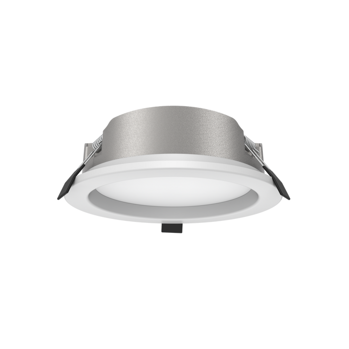 Buy Recessed Downlights Australia EXMOUTH S9522TC Recessed LED Round Shop Light White 15W/22W TRI Colour - S9522TC WH