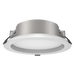 Buy Recessed Downlights Australia EXMOUTH S9523TC Recessed LED Round Shop Light Silver 28W/40W TRI Colour - S9523TC SL