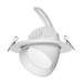 Buy Recessed LED Downlights Australia Newman Recessed LED Downlight White Aluminium 3 CCT - S9545TC/WH/DP2
