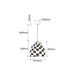 Buy Pendant Lights Australia Interior Embossed Ellipse Chrome 1 Light Pendant - SARI2