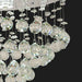 Buy Flush Mount Lights Australia Savina 4 Light 320mm Flush Mount Chrome & Clear - SAVINA CTC32-CH