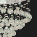 Buy Flush Mount Lights Australia Savina 14 Light 730mm Flush Mount Chrome & Clear - SAVINA CTC73-CH