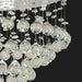 Buy Flush Mount Lights Australia Savina 7 Light 450mm Flush Mount Chrome & Clear - SAVINA CTC45-CH