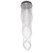 Buy Pendant Lights Australia Savina 5 Light Pendant 1800mm Chrome/Clear SAVINA PE18-CH