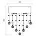 Buy Flush Mount Lights Australia Savina 4 Light 320mm Flush Mount Chrome & Clear - SAVINA CTC32-CH