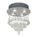 Buy Flush Mount Lights Australia Savina 4 Light 320mm Flush Mount Chrome & Clear - SAVINA CTC32-CH