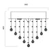 Buy Flush Mount Lights Australia Savina 7 Light 450mm Flush Mount Chrome & Clear - SAVINA CTC45-CH