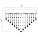Buy Flush Mount Lights Australia Savina 14 Light 730mm Flush Mount Chrome & Clear - SAVINA CTC73-CH
