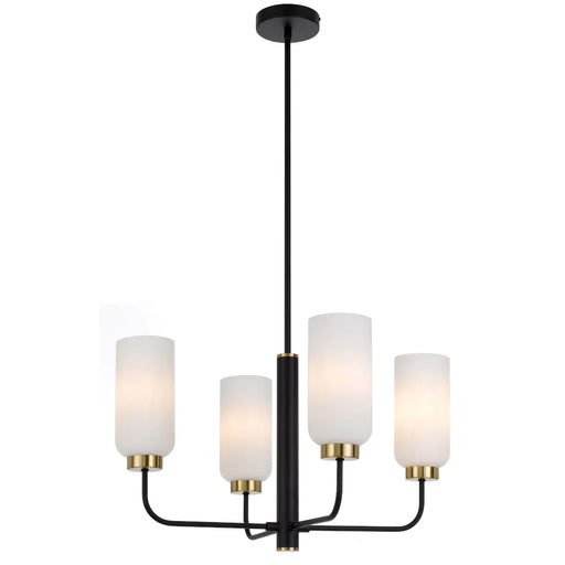 Buy Pendant Lights Australia Sepring 4 Lights Pendant Lights 600mm Black Metal - SEBRING PE4-BKO