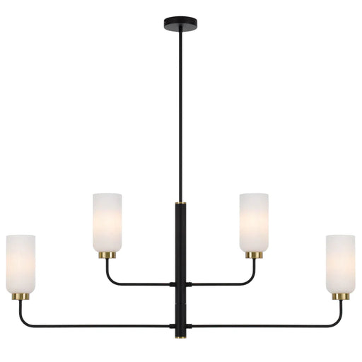 Buy Pendant Lights Australia Sepring 4 Lights Pendant Lights 1200mm Black Metal - SEBRING PE4L-BKO