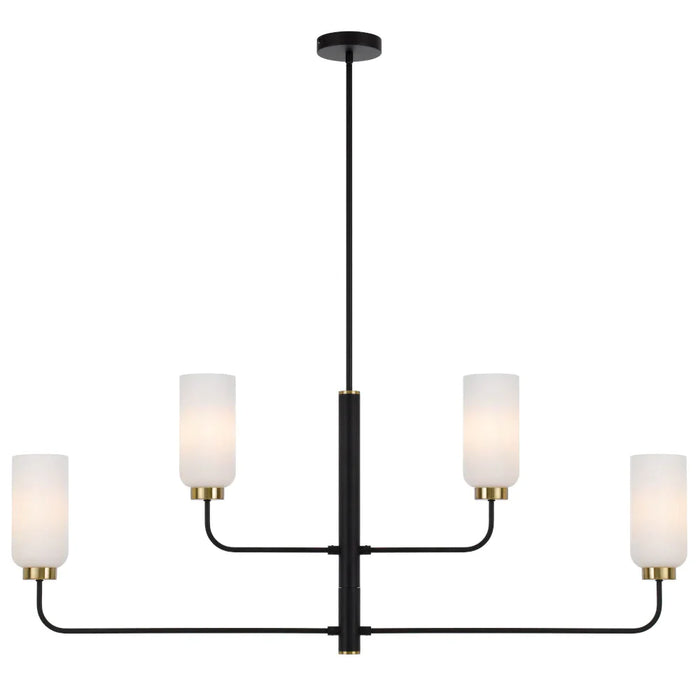 Buy Pendant Lights Australia Sepring 4 Lights Pendant Lights 1200mm Black Metal - SEBRING PE4L-BKO