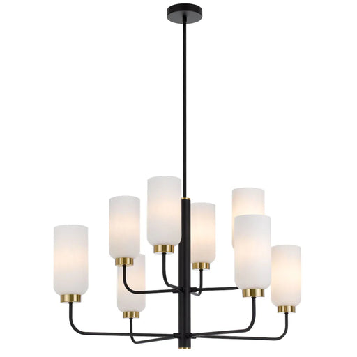 Buy Pendant Lights Australia Sepring 8 Lights Pendant Lights Black Metal - SEBRING PE8-BKO