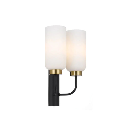 Buy Wall Sconce Australia Sepring 2 Lights Wall Light Black Metal - SEBRING WB2-BKO