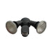 Buy Security Wall Lights Australia SEC Surface Mounted LED PAR30 2 Light Black Security Light With Sensor IP44 - SEC02S