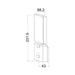 Buy Security Wall Lights Australia SEC Surface Mounted LED Security Light White With Sensor 15W 4000K IP65 - SEC03S