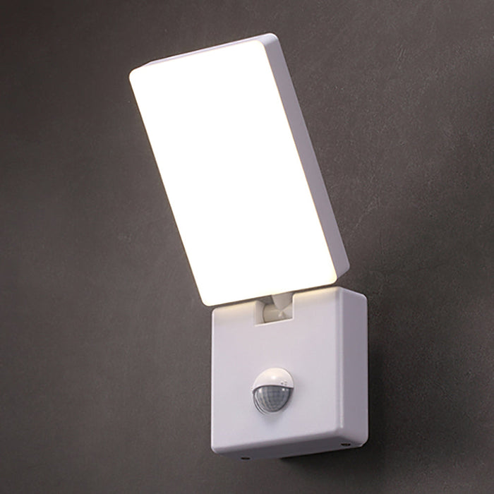 Buy Security Wall Lights Australia SEC Surface Mounted LED Security Light Black With Sensor 15W 4000K IP65 - SEC04S