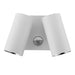Buy Security Wall Lights Australia SEC Security Wall 2 Spot Lights White Aluminium 3CCT - SEC08S