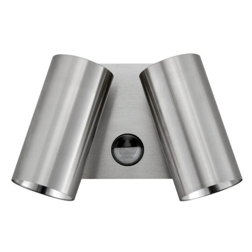 Buy Security Wall Lights Australia SEC Security Wall 2 Spot Lights Titanium Aluminium 3CCT - SEC10S