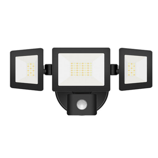 Buy Security Wall Lights Australia SEC Security Wall 2 Lights Black 3CCT - SEC11S