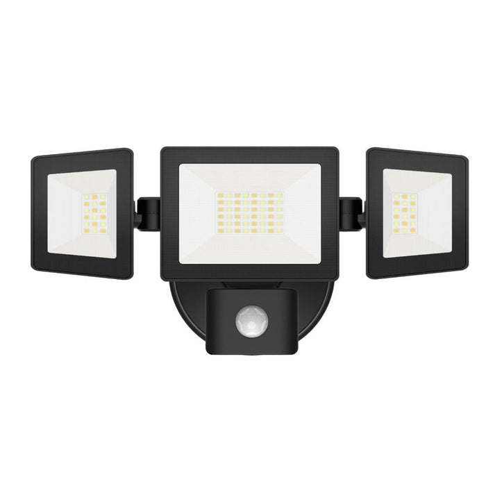 Buy Security Wall Lights Australia SEC Security Wall 2 Lights Black 3CCT - SEC11S