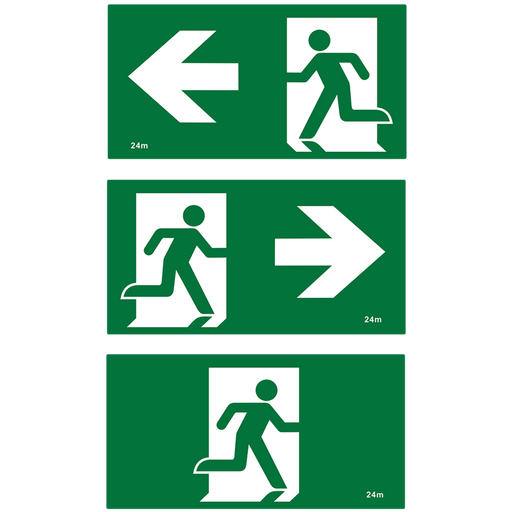 Buy Exit & Emergency Australia Exit & Emergency 4W White - SEL05EX4