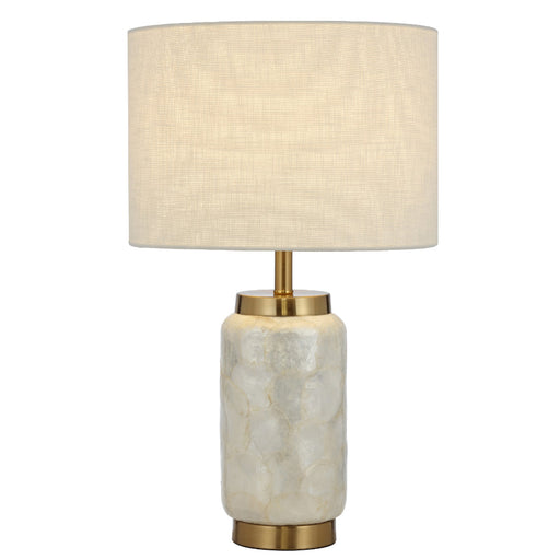 Buy Table Lamps Australia SENECA Table Lamp White Gold - SENECA TL-WHGD