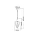 Buy Pendant Lights Australia SENORITA Winter Moss Wood 1 Light Pendant Small - SENORITA4
