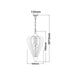 Buy Pendant Lights Australia SENORITA Winter Moss Wood 3 Light Pendant Medium - SENORITA5