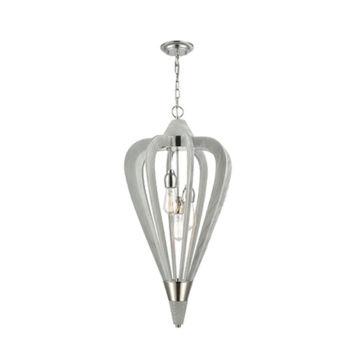 Buy Pendant Lights Australia SENORITA Winter Moss Wood 3 Light Pendant Medium - SENORITA5