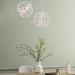 Buy Pendant Lights Australia SENTINEL Modern Round Cage 1 Light Pendant White - SENTINEL2