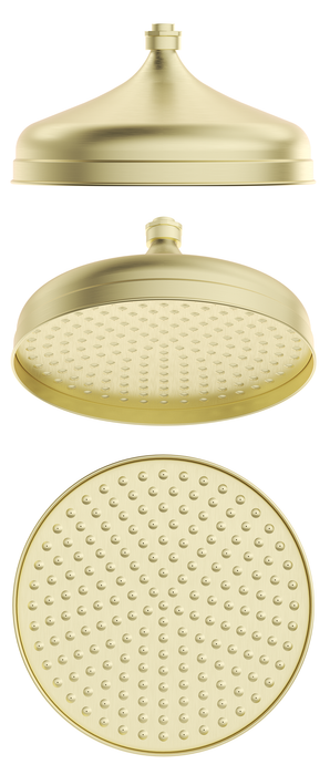 Mica Heritage Shower Head French Gold - SH-H-300-FG