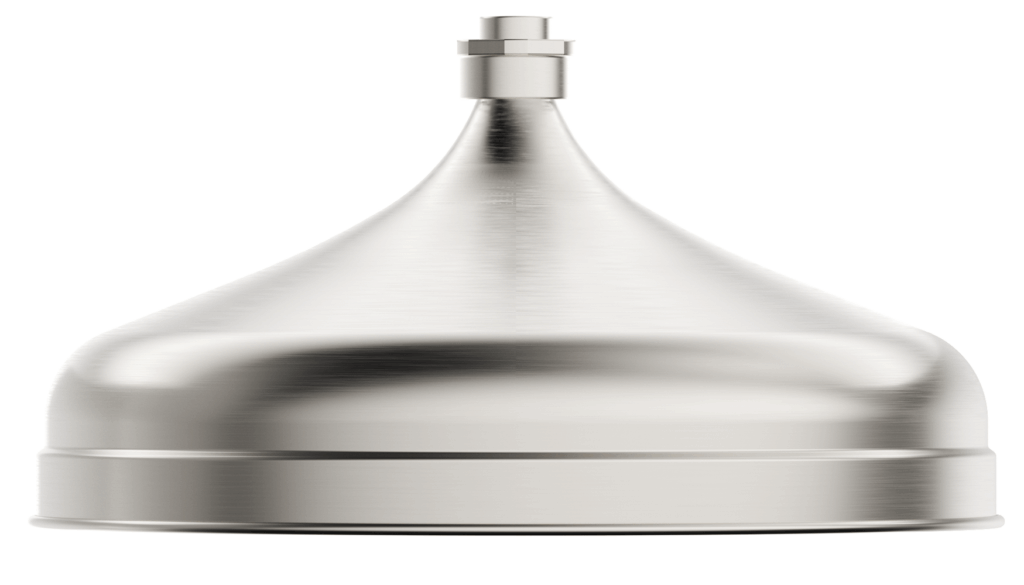 Mica Heritage Shower Head Brushed Nickel - SH-H-300-BN